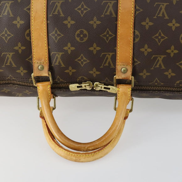 LOUIS VUITTON Monogram Keepall 50 Boston Bag M41426 LV Auth am10405