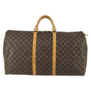 LOUIS VUITTON Monogram Keepall 60 Boston Bag M41422 LV Auth am10406-13