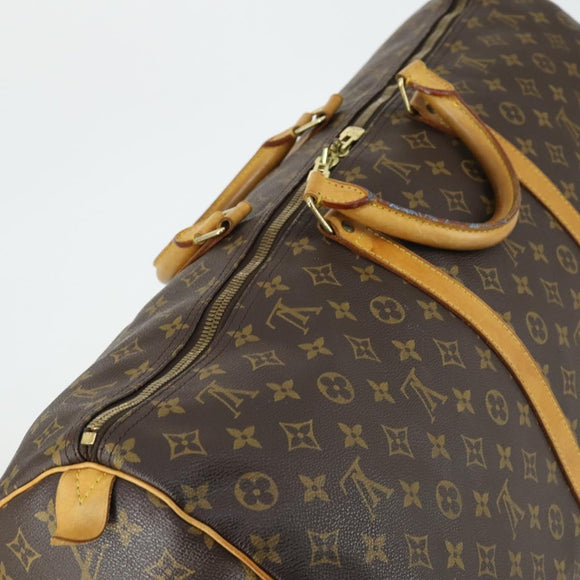 LOUIS VUITTON Monogram Keepall 60 Boston Bag M41422 LV Auth am10406
