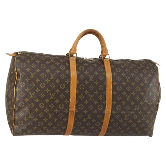 LOUIS VUITTON Monogram Keepall 60 Boston Tasche M41422 LV Auth am10407