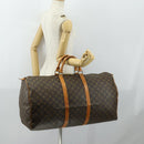 LOUIS VUITTON Monogram Keepall 60 Boston Tasche M41422 LV Auth am10407-21