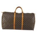 LOUIS VUITTON Monogram Keepall 60 Boston Tasche M41422 LV Auth am10407-13