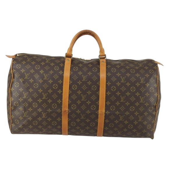 LOUIS VUITTON Monogram Keepall 60 Boston Tasche M41422 LV Auth am10407
