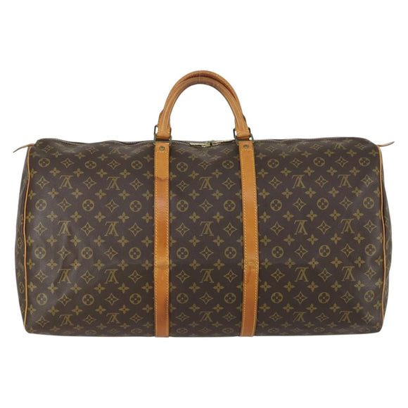 LOUIS VUITTON Monogram Keepall 60 Boston Tasche M41422 LV Auth am10407
