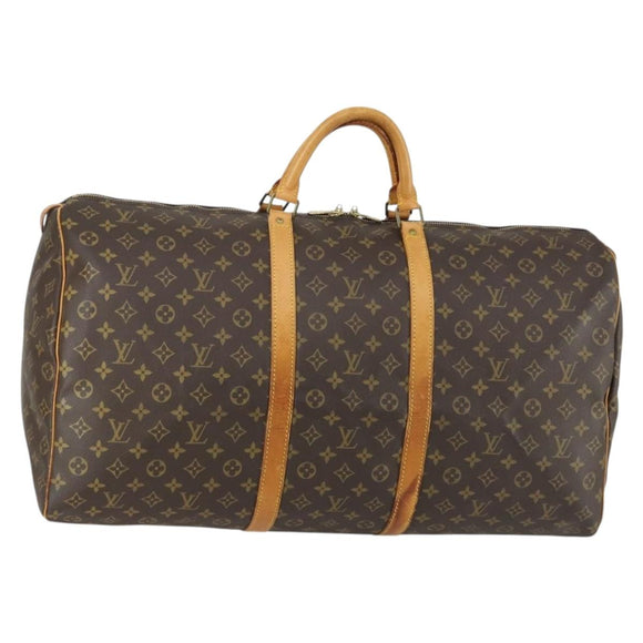 LOUIS VUITTON Monogram Keepall 60 Boston Tasche M41422 LV Auth am10408