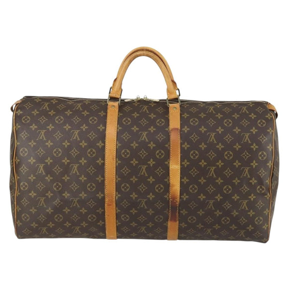 LOUIS VUITTON Monogram Keepall 60 Boston Tasche M41422 LV Auth am10408
