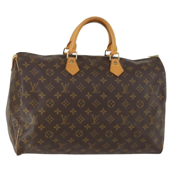 LOUIS VUITTON Monogram Speedy 40 Hand Bag M41522 LV Auth am10410