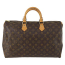 LOUIS VUITTON Monogram Speedy 40 Hand Bag M41522 LV Auth am10410-2