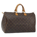 LOUIS VUITTON Monogram Speedy 40 Hand Bag M41522 LV Auth am10411-1