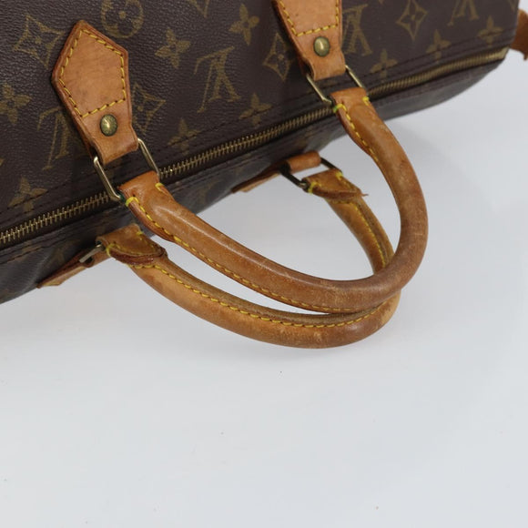 LOUIS VUITTON Monogram Speedy 40 Hand Bag M41522 LV Auth am10411