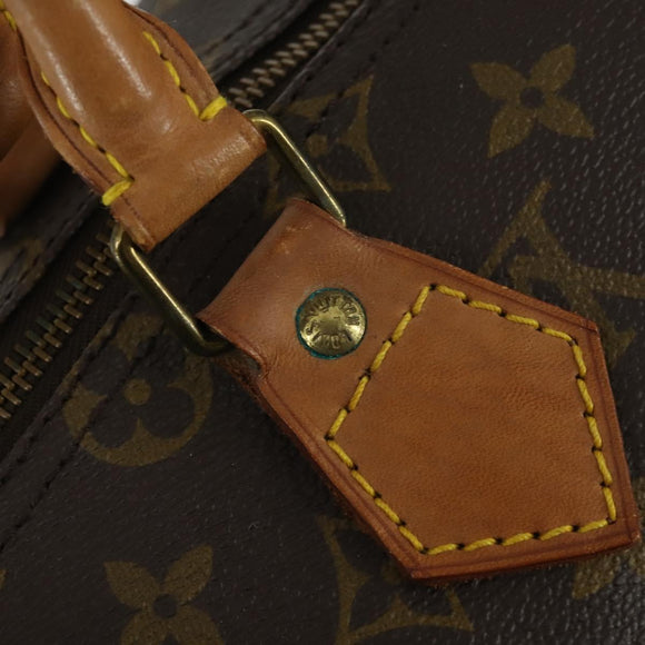 LOUIS VUITTON Monogram Speedy 35 Hand Bag M41524 LV Auth am10413