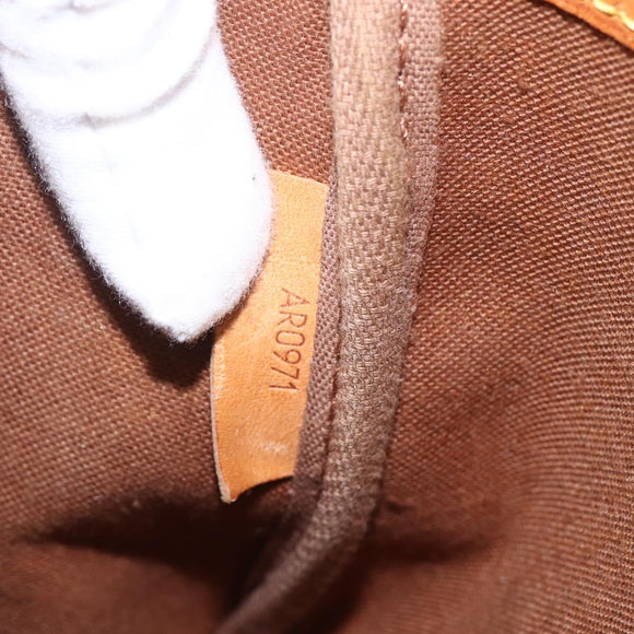 LOUIS VUITTON Monogram Gibeciere MM Shoulder Bag M42247 LV Auth am10415