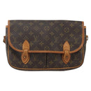 LOUIS VUITTON Monogram Gibeciere MM Shoulder Bag M42247 LV Auth am10415-13