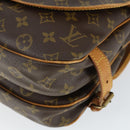 LOUIS VUITTON Monogram Saumur 30 Shoulder Bag M42256 LV Auth am10418-16