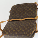 LOUIS VUITTON Monogram Saumur 30 Shoulder Bag M42256 LV Auth am10418-19