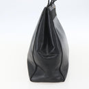 Salvatore Ferragamo Vala Tote Bag Leather Black Gold Auth am10419-3