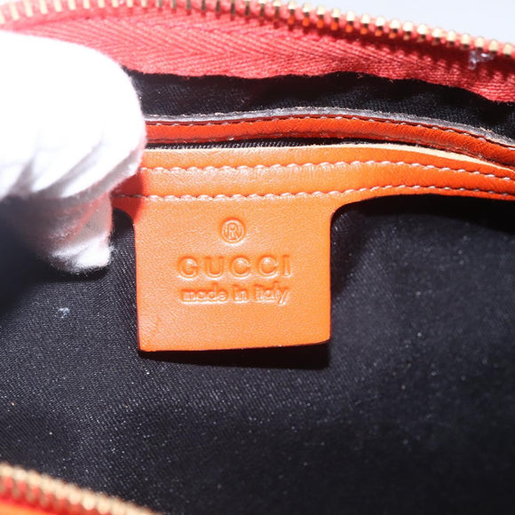 GUCCI GG Supreme Sherry Line Joy Mini Boston Bag PVC White 190257 Auth am10423V