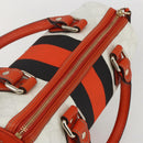 GUCCI GG Supreme Sherry Line Joy Mini Boston Bag PVC White 190257 Auth am10423V-6