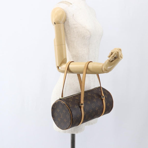 LOUIS VUITTON Monogram Papillon 26 Hand Bag M51386 LV Auth am10424V