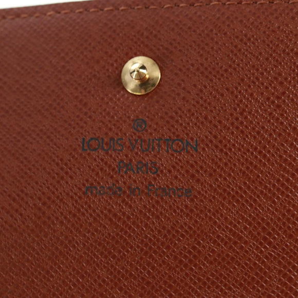 LOUIS VUITTON Monogram Porte Tresol International Wallet M61215 LV Auth am10437V