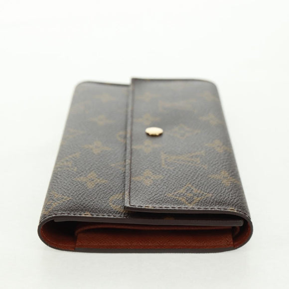 LOUIS VUITTON Monogram Porte Tresol International Wallet M61215 LV Auth am10437V