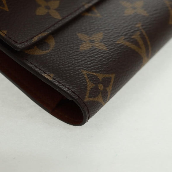 LOUIS VUITTON Monogram Porte Tresol International Wallet M61215 LV Auth am10437V