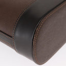 BURBERRY Shoulder Bag Leather Brown Gold Auth am10439-10