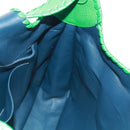 LOEWE Granada Shoulder Bag Leather Gold Green Auth am10441V-23