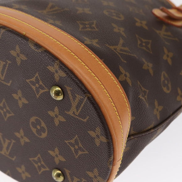LOUIS VUITTON Monogram Bucket PM Shoulder Bag M42238 LV Auth am10443