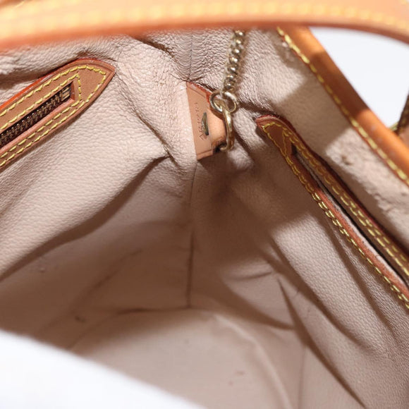 LOUIS VUITTON Monogram Bucket PM Shoulder Bag M42238 LV Auth am10443