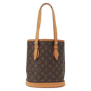 LOUIS VUITTON Monogram Bucket PM Shoulder Bag M42238 LV Auth am10443-13