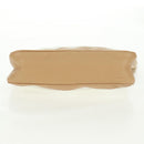 GUCCI Accessoiretas Canvas Leer Beige Zilver 92820 Auth am10445V-5