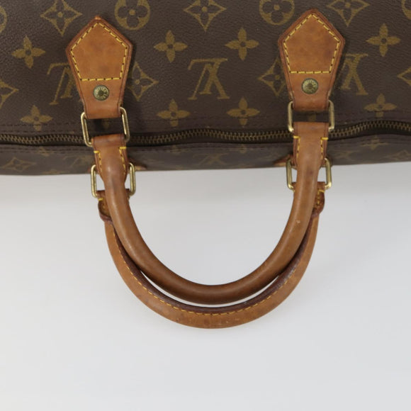 LOUIS VUITTON Monogram Speedy 40 Hand Bag M41522 LV Auth am10446