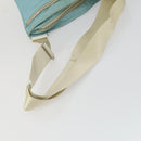 PRADA Shoulder Bag Nylon Light Blue Silver Auth am10448-7