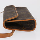 LOUIS VUITTON Monogram Pochette Florentine Hüfttasche M51855 LV Auth am10458-4