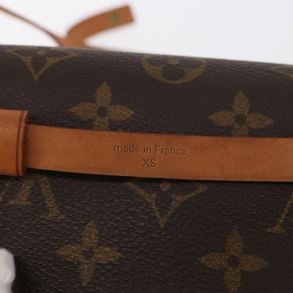 LOUIS VUITTON Monogram Pochette Florentine Waist bag M51855 LV Auth am10458