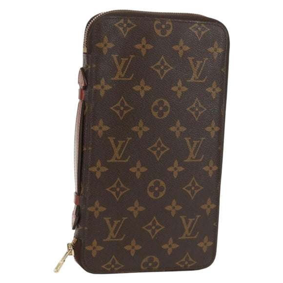 LOUIS VUITTON Monogram Poche Escapade Travel Case M60113 LV Auth am10464V