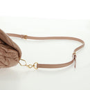 Miu Miu Hand Bag Patent leather 2way Pink Gold Auth am10466V-15