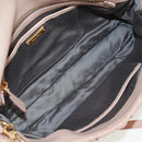 Miu Miu Hand Bag Patent leather 2way Pink Gold Auth am10466V-10
