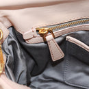 Miu Miu Hand Bag Patent leather 2way Pink Gold Auth am10466V-27
