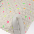 GUCCI GG Supreme Star Tote Bag PVC White 309407 Auth am10476-12