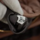 Miu Miu Matelasse Hand Bag Leather 2way Gold Light pink Auth am10480V-11