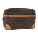 LOUIS VUITTON Monogram Compiegne 28 Clutch Bag M51845 LV Auth am10490-1