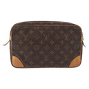 LOUIS VUITTON Monogram Compiegne 28 Clutch Bag M51845 LV Auth am10490-2