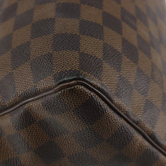 LOUIS VUITTON Damier Ebene Speedy 25 Hand Bag N41532 LV Auth am10499