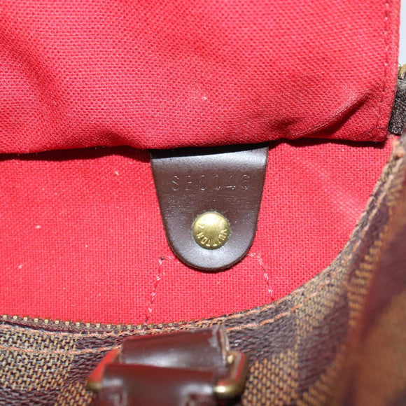 LOUIS VUITTON Damier Ebene Speedy 25 Hand Bag N41532 LV Auth am10499