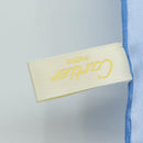 CARTIER Scarf Silk Blue Auth am10502V-13