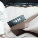 TOD’S Double T Hand Bag Leather 2way Silver Black FP2833 Auth am10504V-25