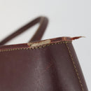 PRADA Cartier Gucci Bag Patent leather 3 Set Black Brown Bordeaux Auth am10507-8