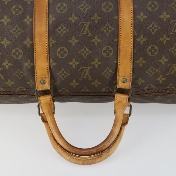 LOUIS VUITTON Monogram Keepall 60 Boston Bag Vintage M41422 LV Auth am10509